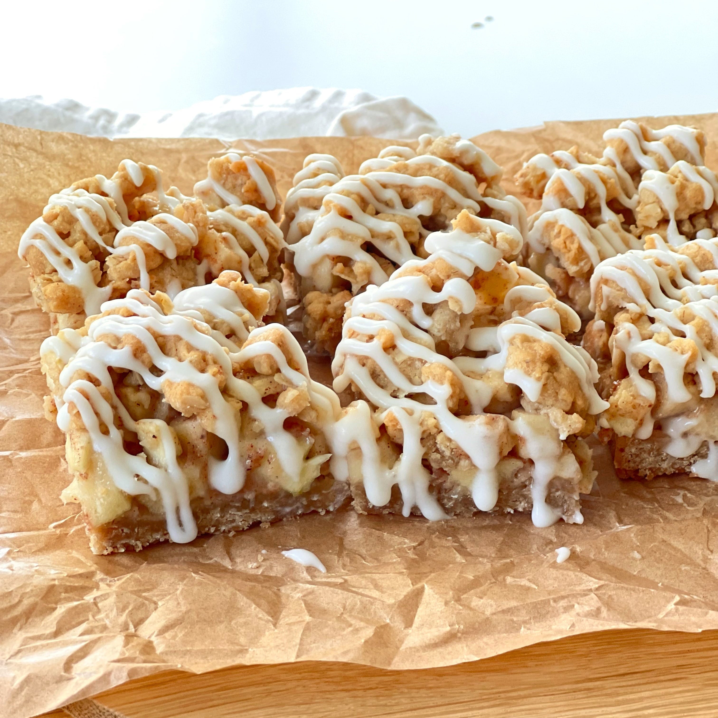 Apple Crumble Squares