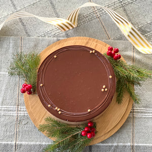 Bavarian Chocolate Mousse Cake
